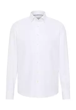MODERN FIT Оксфордская рубашка ETERNA, цвет Wei Standardrmellnge
