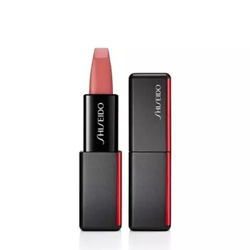 Modernmatte Powder Lipstick Полное покрытие Невысыхающая матовая помада Невесомый стойкий цвет 8-часовое покрытие Peep Show 505, Shiseido