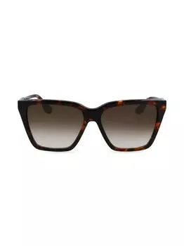 Модифицированные прямоугольные солнцезащитные очки Guilloch 58MM Victoria Beckham