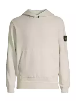 Модная флисовая толстовка Stone Island, цвет plaster