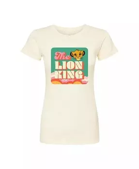 Модная футболка с рисунком «Король Лев» для юниоров Hybrid Apparel GOOD VIBES LLC, бежевый