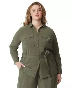 Модная куртка Jessa Safari больших размеров Jessica Simpson