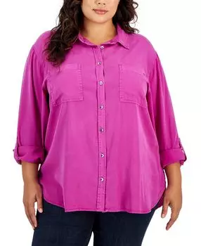 Модная рубашка больших размеров Calvin Klein Jeans