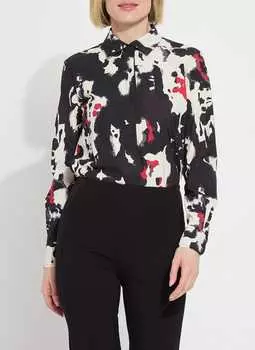 Модная рубашка Connie Slim Button Down Lysse, цвет refined layers