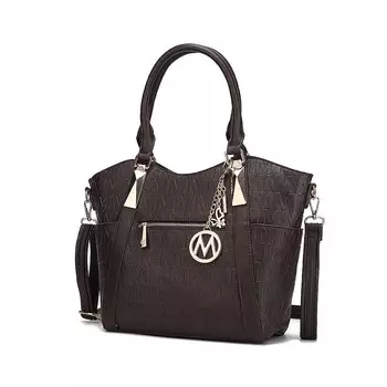 Модная сумка Lucy Tote из коллекции MKF от Mia K. MKF Collection, цвет Chocolate