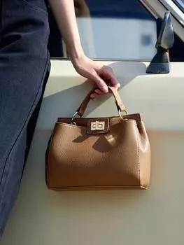 Модная женская сумка-тоут BIZwear подойдет к любому стилю Shein, коричневый