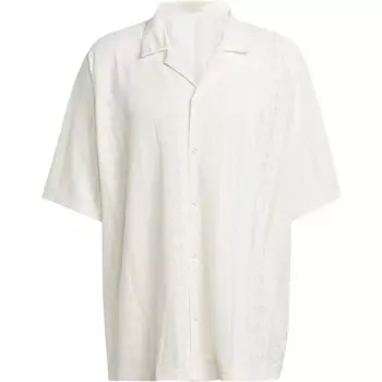 МОДНАЯ СЕТЧАТАЯ РУБАШКА Рубашка мужская Ivory White Adidas Originals, белый