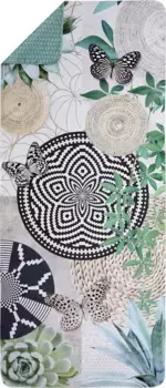 Модное дорожное полотенце "Skylar", (1 шт.), с принтом кактусов Hip 75х180 см (1 шт.), цвет multi-grn