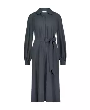 Модное платье Es Carlen с рюшами Jane Lushka, серый