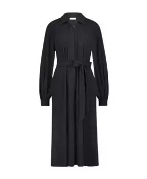 Модное платье Es Carlen с рюшами Jane Lushka, черный