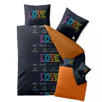 Модное постельное белье 200х220 Love хлопок Renforce CelinaTex