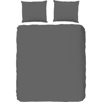 Модное постельное белье «Hip Uni», 100% хлопок, мако-сатин, 135х200, однотонный белый, молния