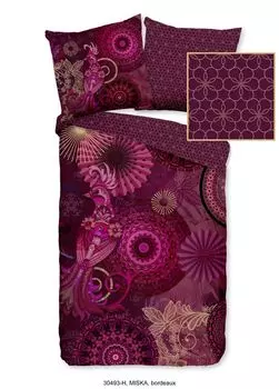 Модное постельное белье с мандалами - Miska - 135х200 см - 100% хлопок/сатин Muller Textil