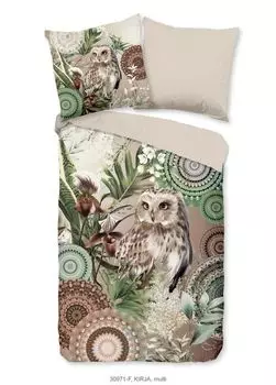 Модное постельное белье с мандалами - Kirja - 100% хлопок/фланель (бобр) Muller Textil