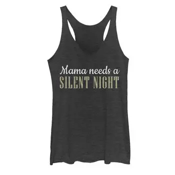 Модной рождественской маме для юниоров нужна майка Silent Night