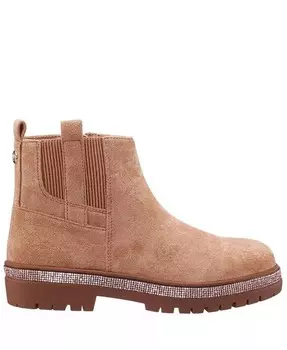 Модные ботинки Evan для больших девочек Nina, черный