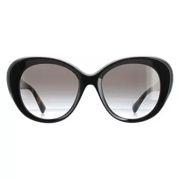 Модные черные гаванские серые солнцезащитные очки с градиентом VA4113 Valentino, черный