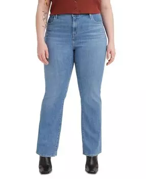 Модные джинсы большого размера 725 с высокой посадкой bootcut Levi's, мульти