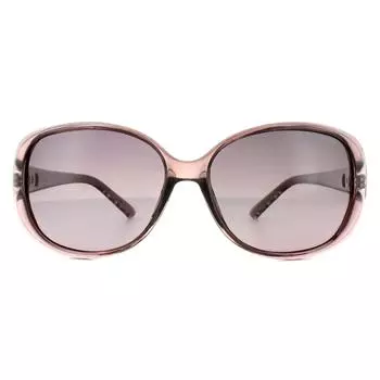 Модные фиолетовые поляризованные солнцезащитные очки с фиолетовым градиентом Polaroid, фиолетовый