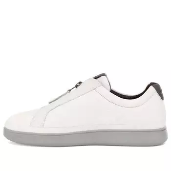 Модные кроссовки cali low top zip-up кеды Ugg, белый