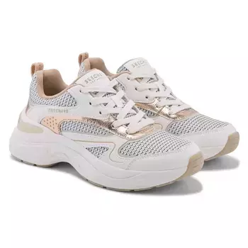Модные кроссовки цвета ореха Skechers, белый