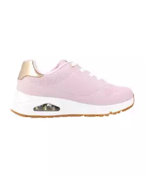 Модные кроссовки Skechers, розовый