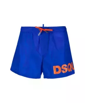 Модные плавки Dsquared2, синий