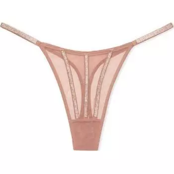 Модные показы, ОЧЕНЬ СЕКСУАЛЬНЫЕ женские трусы, глубокий оттенок кожи Victoria's Secret, 1 Pack (Dark Skin)