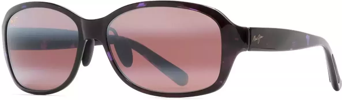 Модные поляризационные солнцезащитные очки Maui Jim Koki Beach Beach, цвет Purple Tortoise/Maui Rose