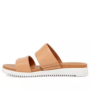 Модные сандалии zyle slide коричневые тапочки Ugg, коричневый