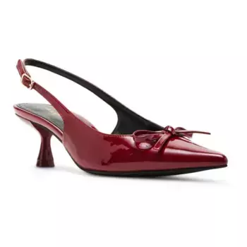 Модные женские туфли на каблуках-рюмочках Madden Girl, цвет cherry pat