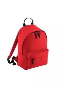 Модный рюкзак / рюкзак (14 литров) (2 шт. в упаковке) Bagbase, красный