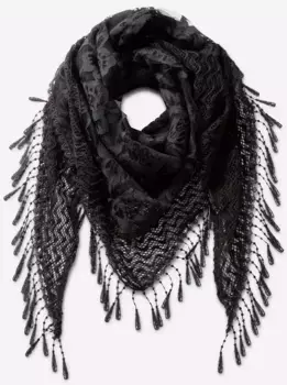 Модный шарф Heine, черный