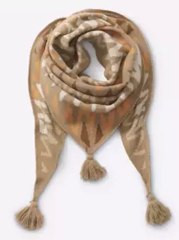 Модный шарф Heine, цвет Camel