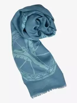 Модный шарф кампей Carlo Colucci, синий