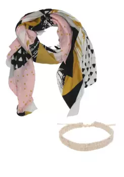 Модный шарф Leslii, цвет Bunt