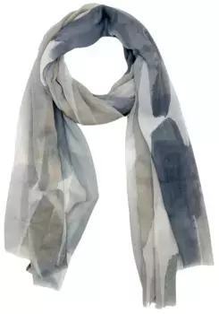 Модный шарф Leslii с узором, хаки