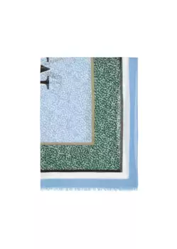 Модный шарф Marc O'Polo с лиоцеллом Tencel, синий