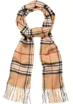 Модный шарф MONTI, классический дизайн, цвет Camel