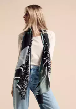 Модный шарф STREET ONE с графическим принтом, цвет Multicolor