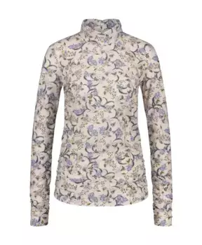 Модный топ Маша из технического трикотажа Jane Lushka, бежевый