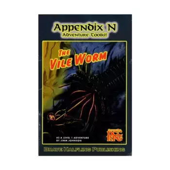 Модуль Appendix N - Adventure #2 Vile Worm, Basic Dungeons & Dragons (Original Edition) Compatible Products (Brave Halfling Publishing)