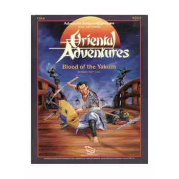 Модуль Blood of the Yakuza, Advanced Dungeons & Dragons (1st Edition) - Modules & Adventures