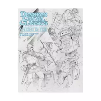 Модуль Frozen in Time (Limited Edition), Dungeon Crawl Classics Role Playing Games - Adventures
