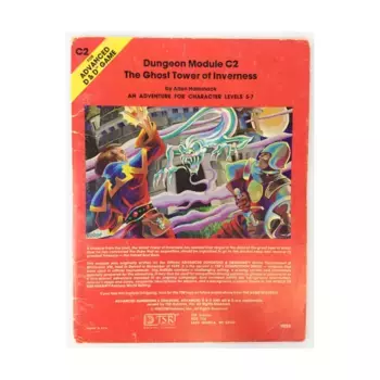Модуль Ghost Tower of Inverness (3rd Printing), Advanced Dungeons & Dragons (1st Edition) - Modules & Adventures - C Series