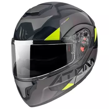 Модульный шлем MT Helmets Atom, черный