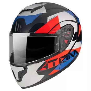 Модульный шлем MT Helmets Atom SV Adventure A7, разноцветный