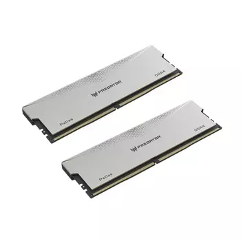 Модуль памяти Acer Predator Pallas, 16 ГБ DDR4 (2 x 8ГБ), 3600 МГц, BL.9BWWR.341, серебристый
