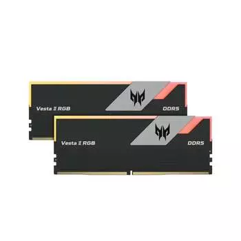 Модуль памяти Acer Predator Vesta II, 32 ГБ DDR5 (2 x 16ГБ), 6800 МГц, BL.9BWWR.370, черный