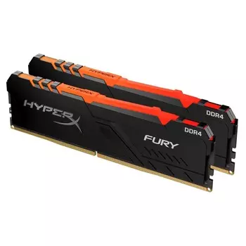 Модуль памяти HyperX Fury RGB 32 ГБ (2 x 16 ГБ) 3200 МГц DDR4 CL16 HX432C16FB4AK2/32